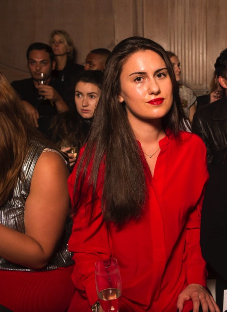 Francesca Barrow - At Paul Costelloe SS17 Show - Karolina Krasuska _ Everynight Images